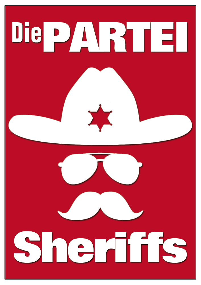 Die PARTEI-Sheriffs