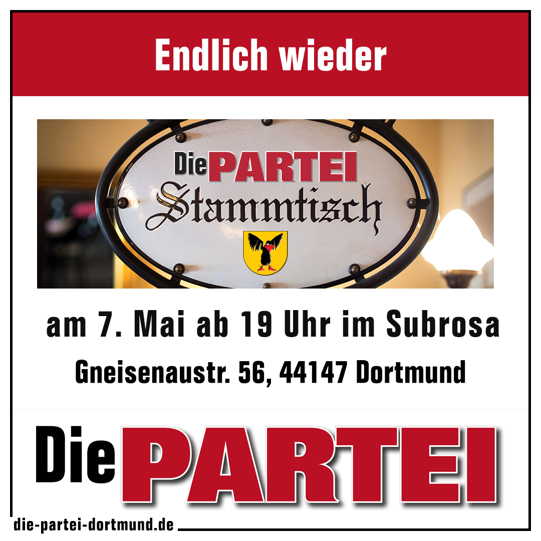 Stammtisch Mai 2025